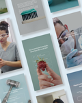 Dentist Instagram Reel Templates (Canva Editable)